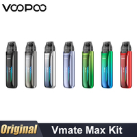 Original VOOPOO Vmate Max Kit Vape 30W 1200mAh Battery 3ml Top Fill Pod Vaporizer Electronic Cigarette