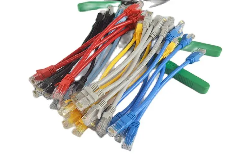 10pcs Short RJ45 Ethernet Cat6 Network Cable Cord 15cm 0.3m 0.5m Twisted Pair Patch Cord Internet UTP Cat6 Lan for Laptop Router