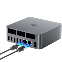 Beelink EQR6-D5 Mini PC AMD Ryzen 9 6900HX 24GB DDR5 1TB PCIE4.0 SSD Dual LAN Home Office Built-in Power Supply Mini Computer