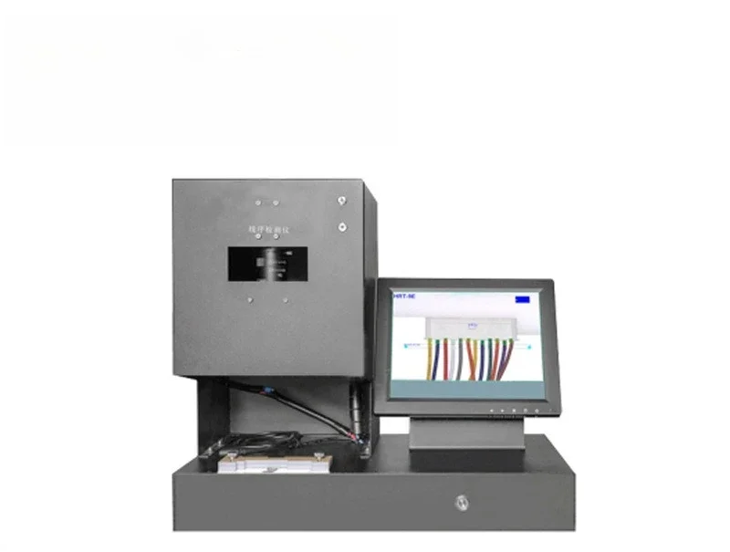 Line sequence color tester Conduction detection machine Arrangement visual automatic detection Terminal harness sequence
