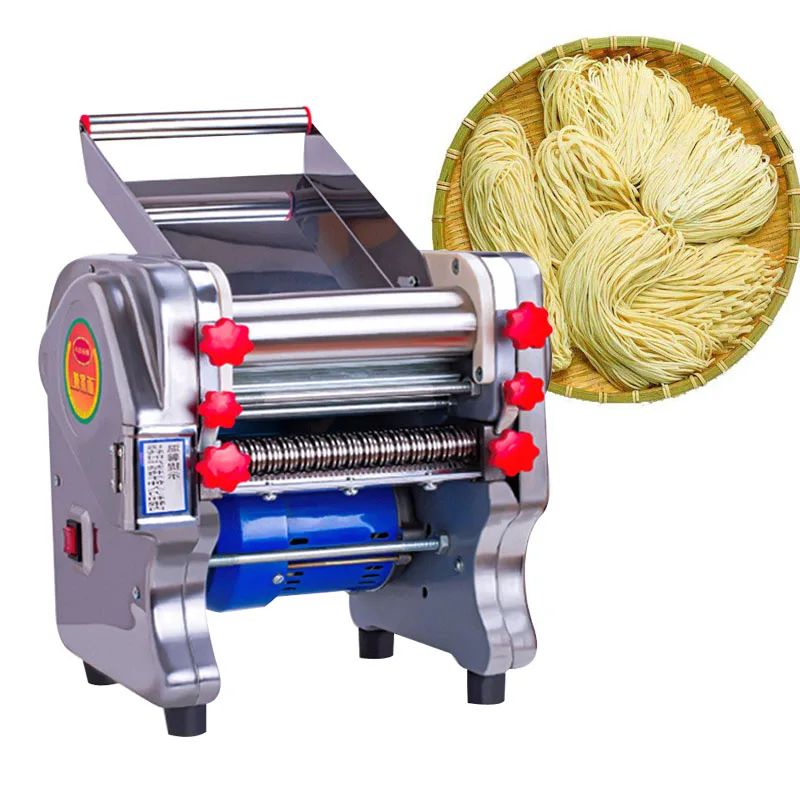 

Stainless Steel Manual Cutting Adjustable Thickness Dough Fresh Noodle Pasta Maker Machine Kitchen Tools