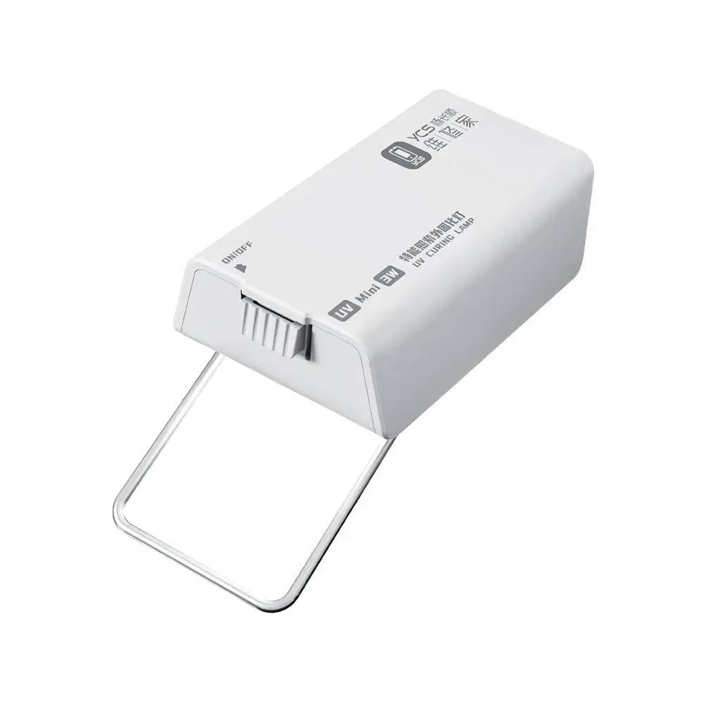 YCS NEW Special UVmini 3W Portable Curing Lamp For Mobile Phone UV Glue Fast Curing LED UV 10S Curing Tools