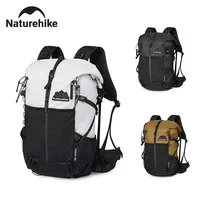 Naturehike 30+5L Hiking Mountaineering Backpack Outdoor Waterproof Men'Bag Travel Cycling Camping Bags Portable Polyester Fiber