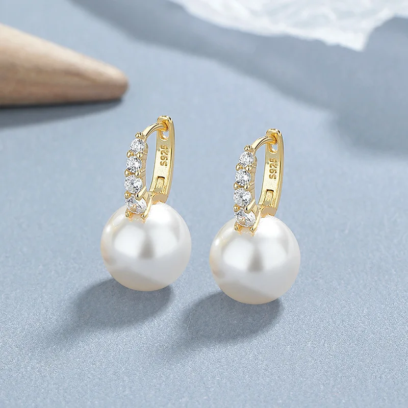 Japan akoya white round AAAA++++ 9-10mm 10-11mm 11-12mm 12-13mm 13-14mm Gorgeous  pearl earring 925s... gift box