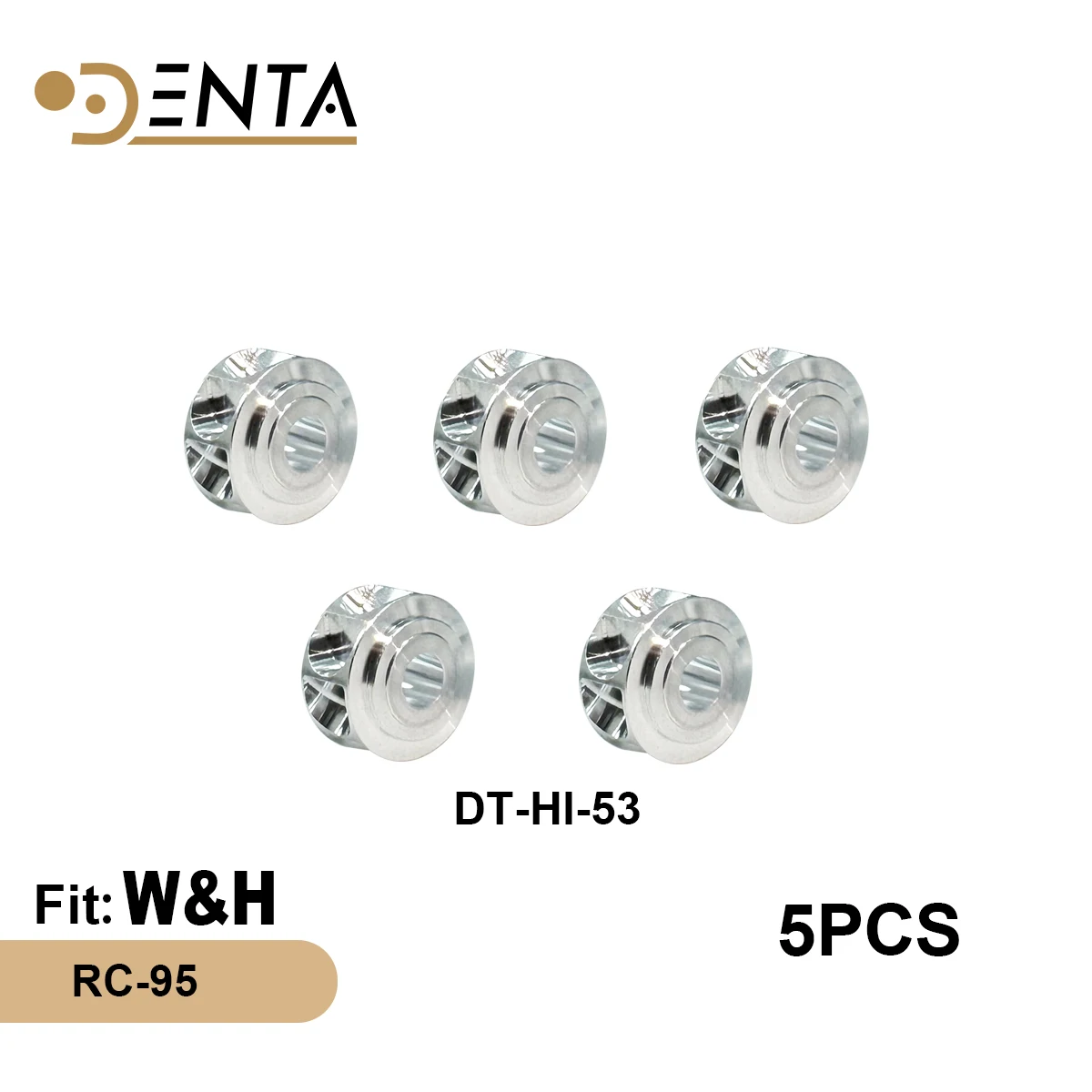 Dental Air Rotor Impeller Dentistry Handpiece Accessories Fit W&H RC-95 High Speed Handpiece Dentist Spare Parts Instrument