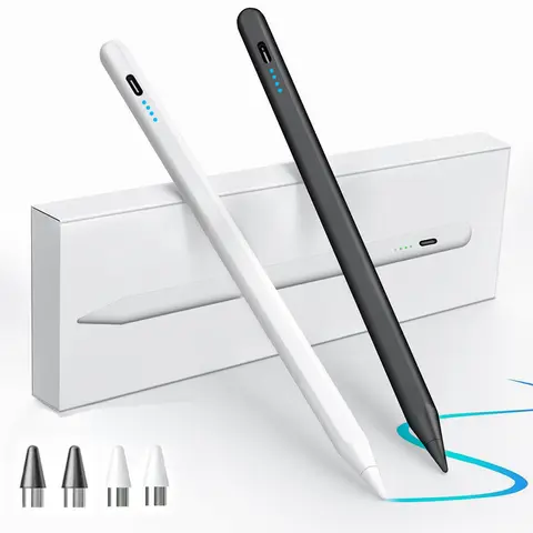 iOS 용 범용 스타일러스 펜 삼성 화웨이 Xiaomi 태블릿 펜용 iPad Apple Pencil 용 안드로이드 터치 스크린 용량 성 펜