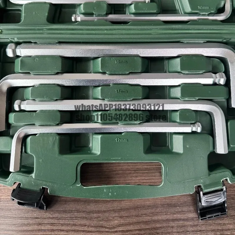 Extended hexagonal inner hexagonal wrench hexagonal screwdriver 13-piece set ball head set