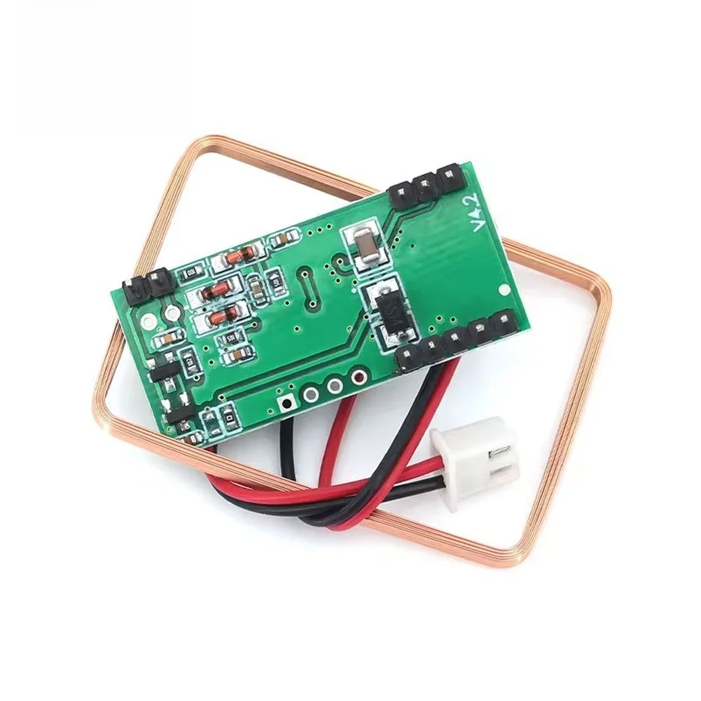 RDM6300 125kHz For RFID Reader Module with UART Serial Communication for EM4100 ID Cards for Microcontroller Projects
