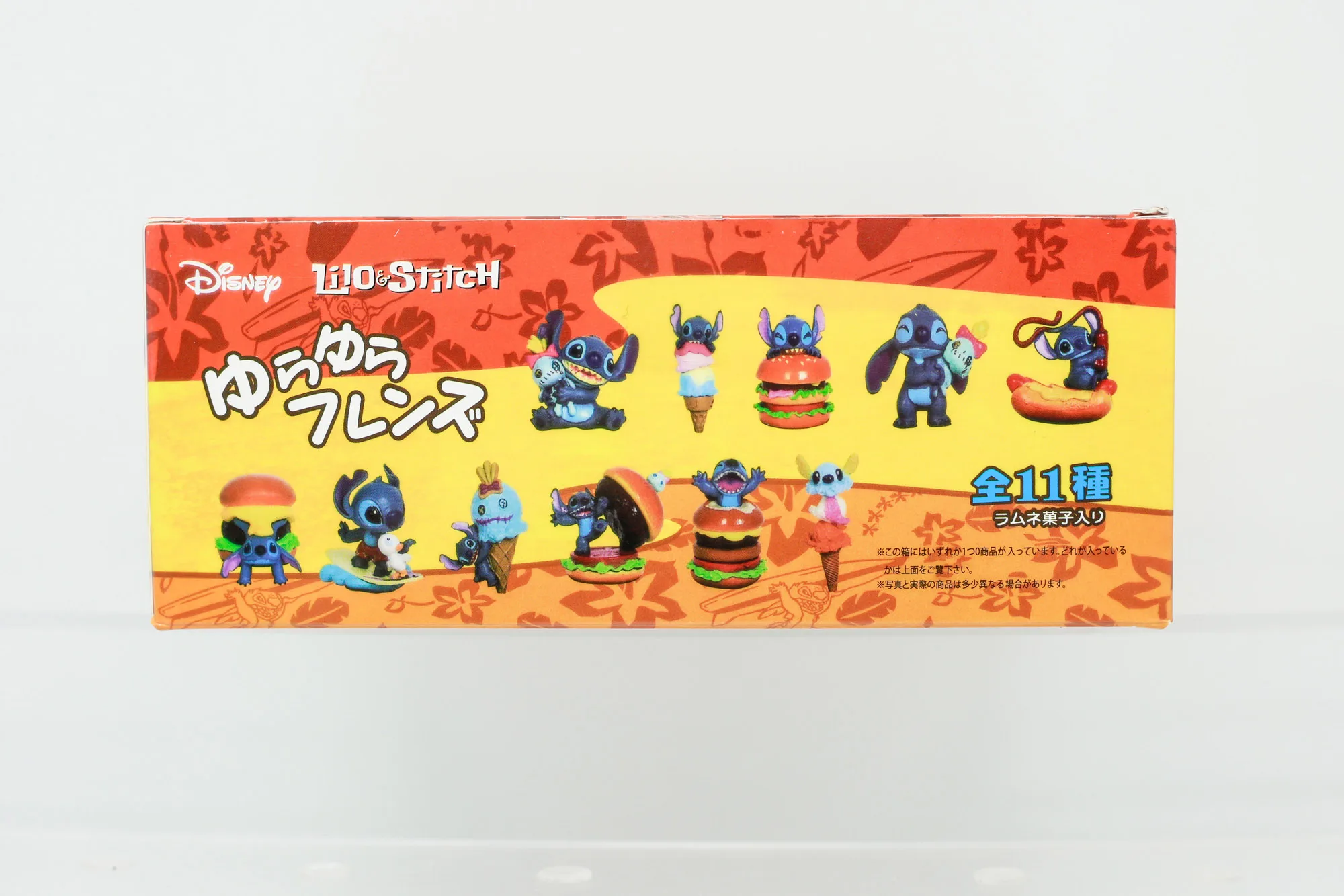 디즈니 릴로와 스티치 버거 디저트 아이스크림 시리즈 블라인드 박스 선물 장난감 모델 애니메이션 피규어 수집 장식품