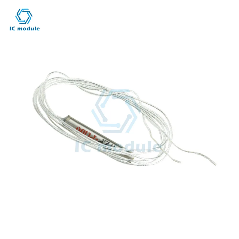 10PCS 5PCS 1PCS 50CM PT100 Platinum Resister Temperature Sensor Detector Waterproof Temperature Probe -20~450 Celsius WZP-PT100