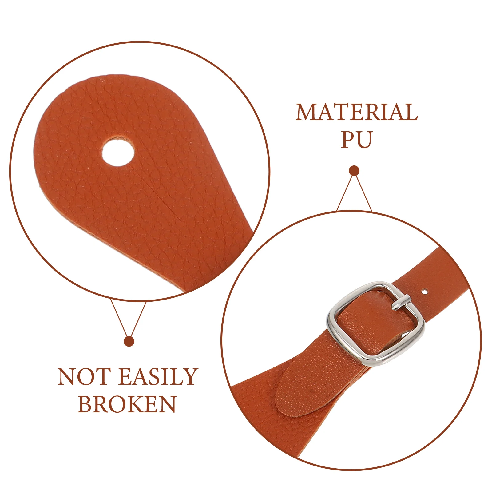 زوج واحد من الأشرطة المزيفة القابلة للتعديل لأحذية رعاة البقر للرجال والنساء وإكسسوارات الحصان وحزام واحد للفروسية #4