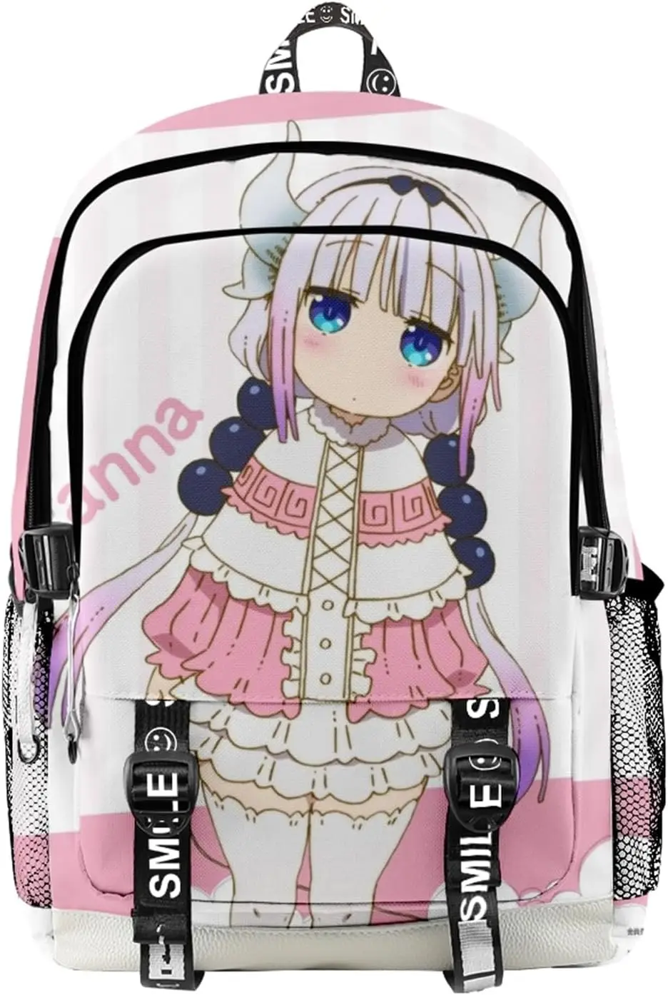 Anime Miss Kobayashi's Dragon Maid Backpack Daypack Laptop Bag Schoolbag School Bag