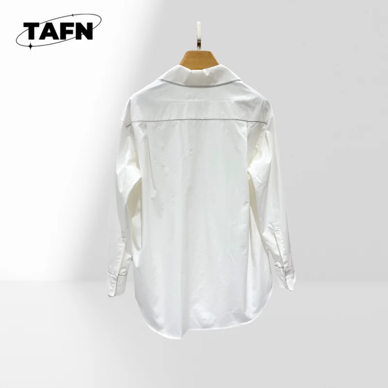 المرأة زر أسفل قميص كتلة اللون بلوزة عادية السيدات الأزهار بلوزة الشيفون كم طويل قميص غير رسمي AH0174