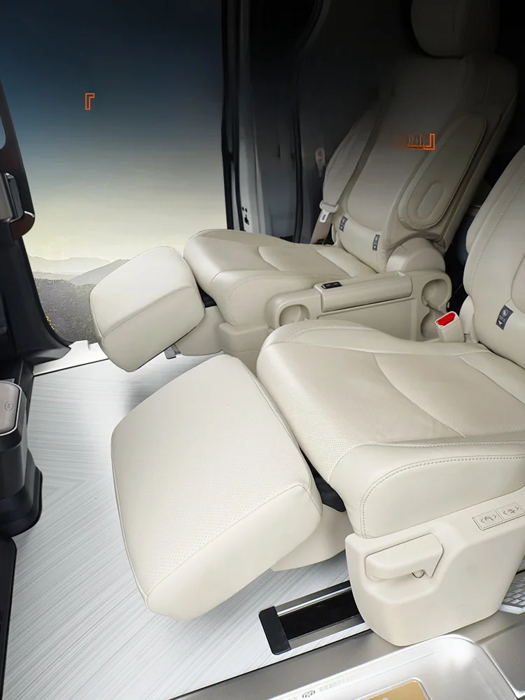 

Чехол для подставки для ног Sienna Middle Row Avida, специальные аксессуары для салона автомобиля, кожаный защитный коврик от царапин