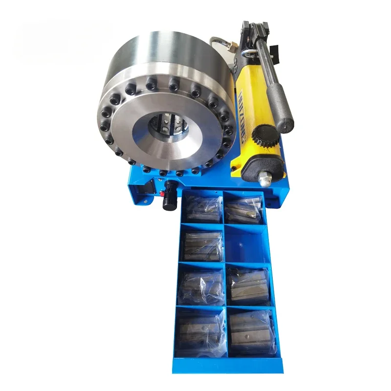 

Hot Sale Manual Portable Pressed Aluminium Hose Reel Disks Plastic Press Together Hose Fittings