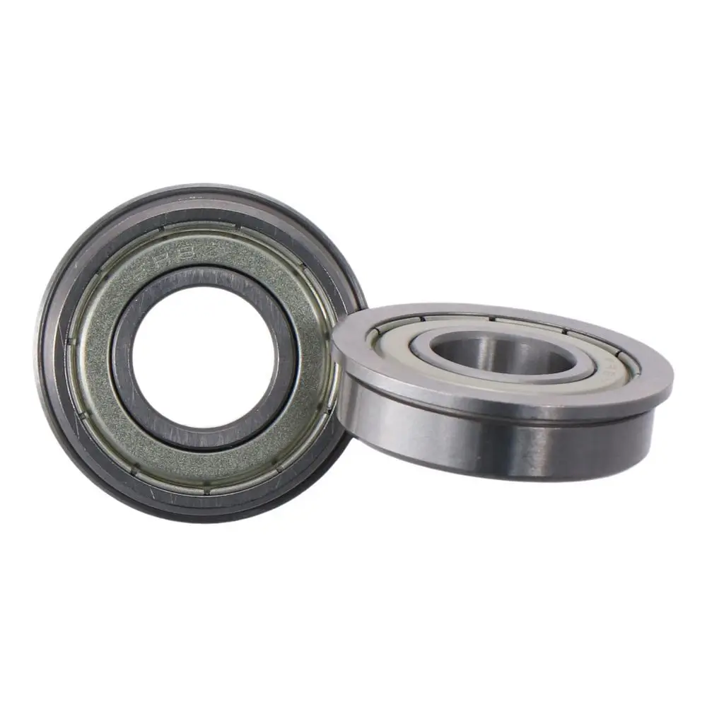 4pcs Chromium Steel FR8ZZ Flange Ball Bearing 12.7*28.575*7.938mm Z1 Noise Level Double Sealed Bearings Flange Rip Bearings