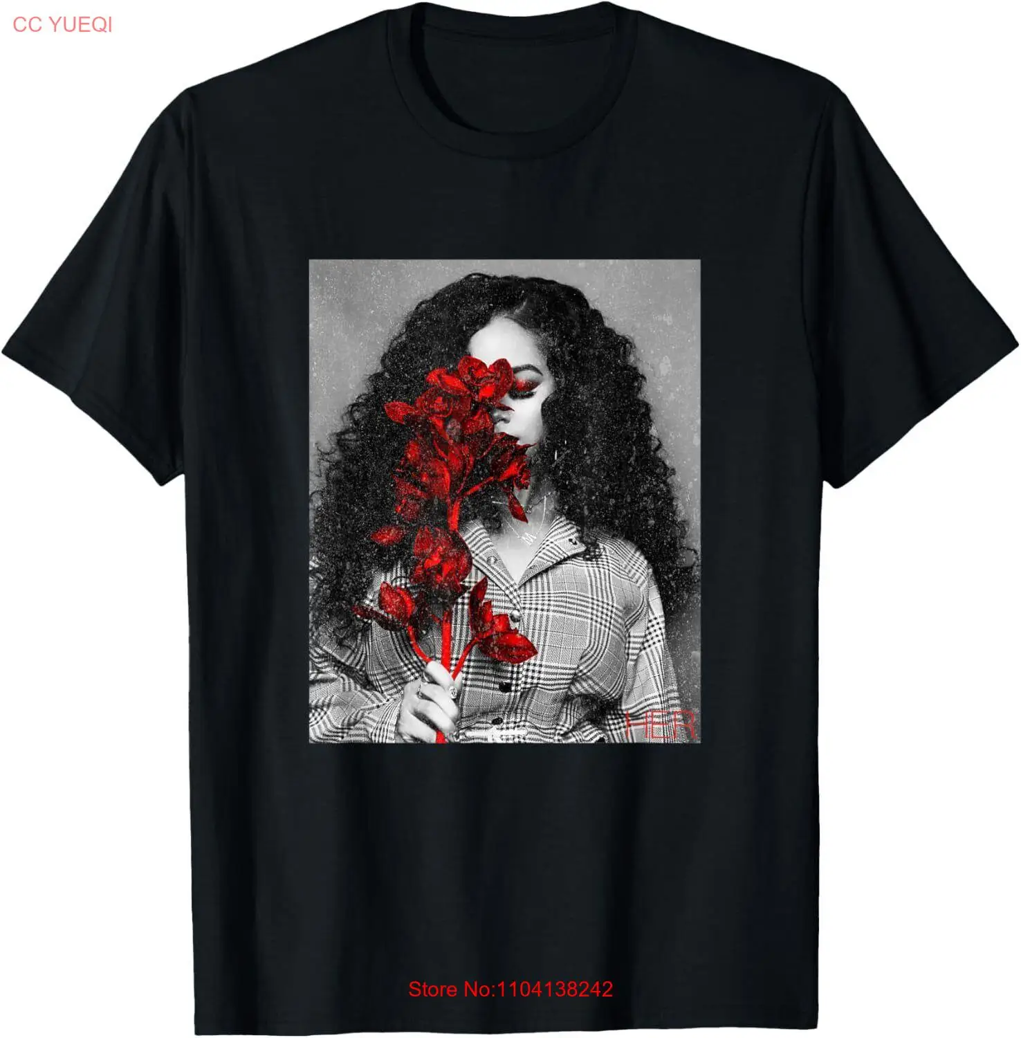 H.E.R. Official Flower T-Shirt Hoodie