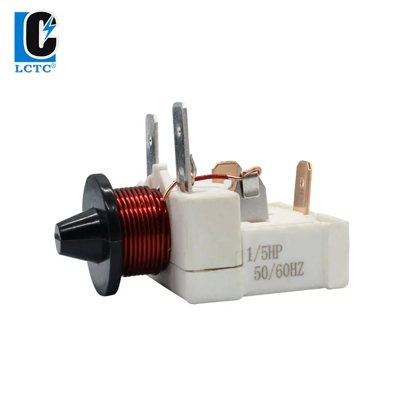 110v Refrigerator Compressor Starter Relay Hammer Starter Short