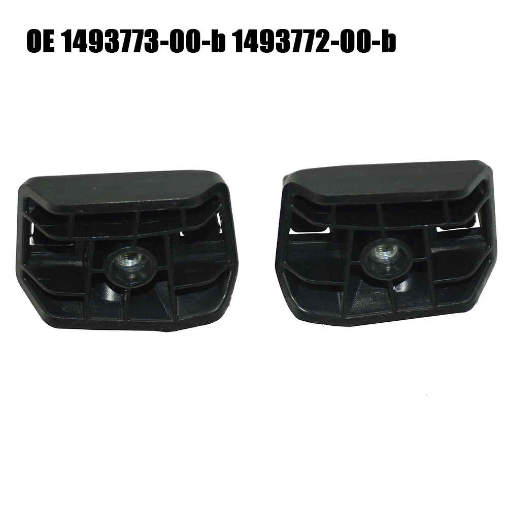 

Front Bumper Bracket Car Truck Left Plastic Right For Tesla Model Y 20-21 1 Pair 1493773-00-B 1493772-00-B Black