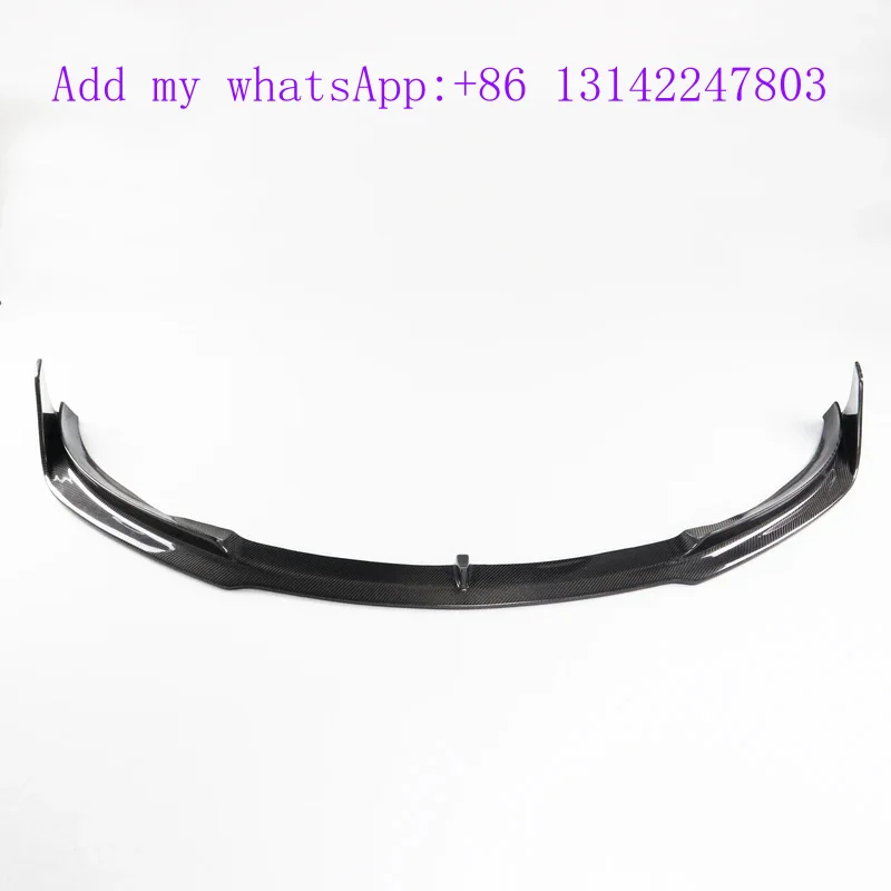 

For Model 3 V Type Carbon Fiber Front Bumper Lower Lip 2014+