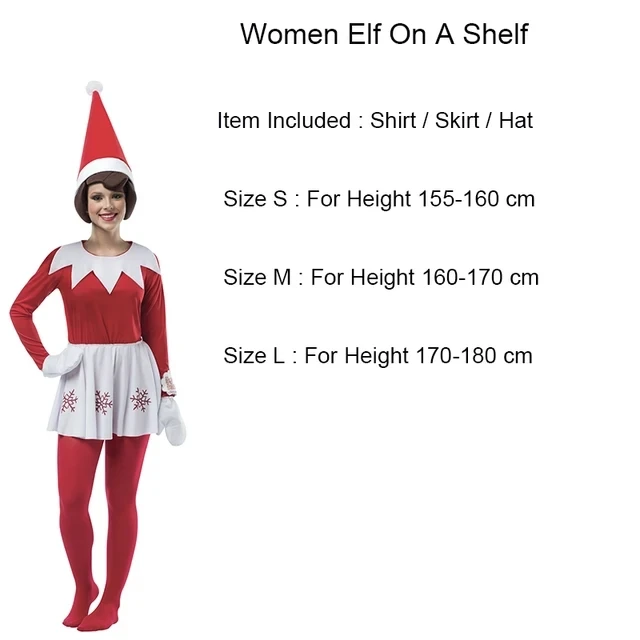 Adult Children Family Christmas Costume Kids Red Elf Cosplay Suit Parent-Child Lovely New Year Party Cosplay Outfits