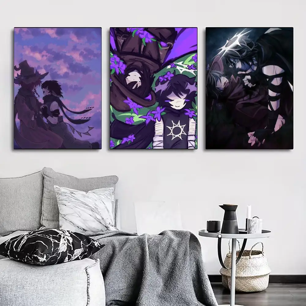 A-Azure X Two T-Time Poster for Living Room, Bedroom, Office, or Bar, Frameless, Indoor Use, Bedroom Wall Art.