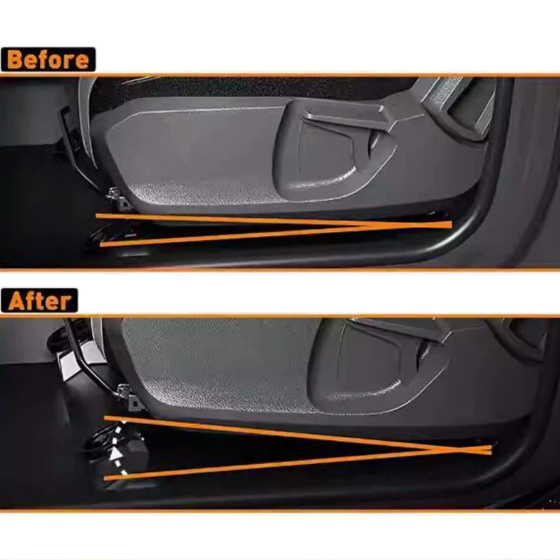 For Toyota Tundra 2014-2021, FJ Cruiser 2006-2014 Aluminum Front Seat External Spacer Lift Stand Rise Bracket Car Accessories