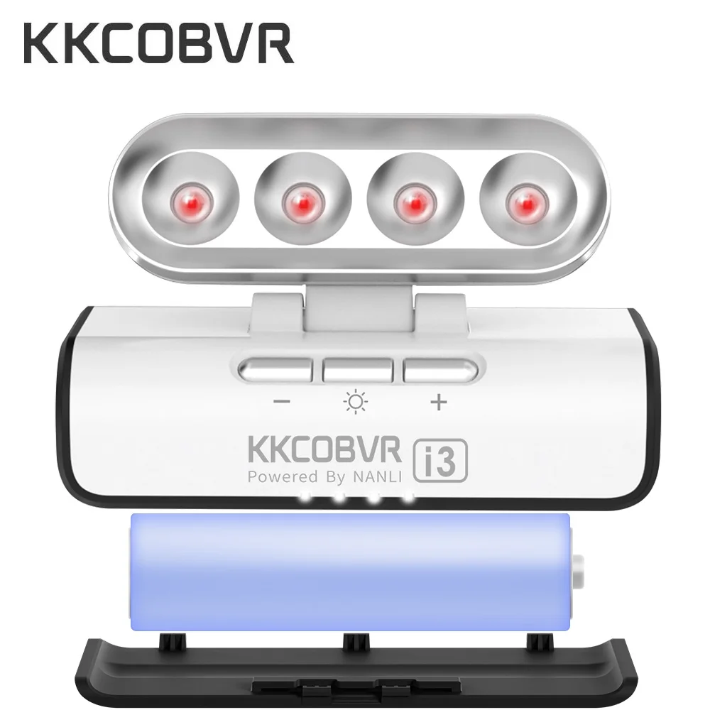 KKCOBVR i3 VR Infrared Light With battery Can Enhance Tracking Compatible For Quest 3/3S/2/1/pro, Apple Vision Pro,PICO 4