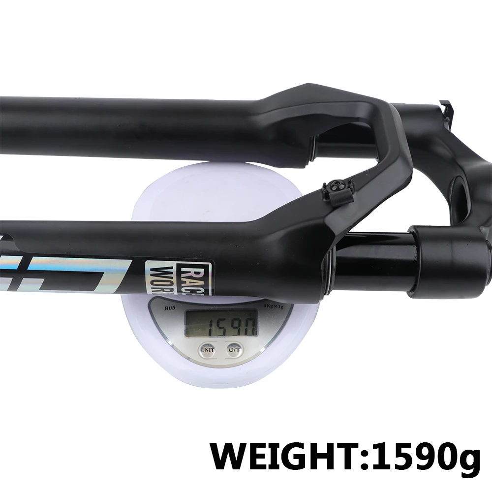Magnesium Alloy Gravel Bicycle Fork Supension Air 700c Off-road Bike Disc Brake Tapered Front Fork 100*12MM Bicycle Accessories