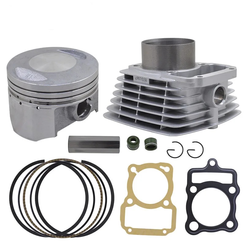 

High Quality Motorcycle Cylinder Piston Ring Gasket Kit 67mm Bore 198CM3 For Zongshen CG200 CG 200 Air-cooled Engine Spare Parts