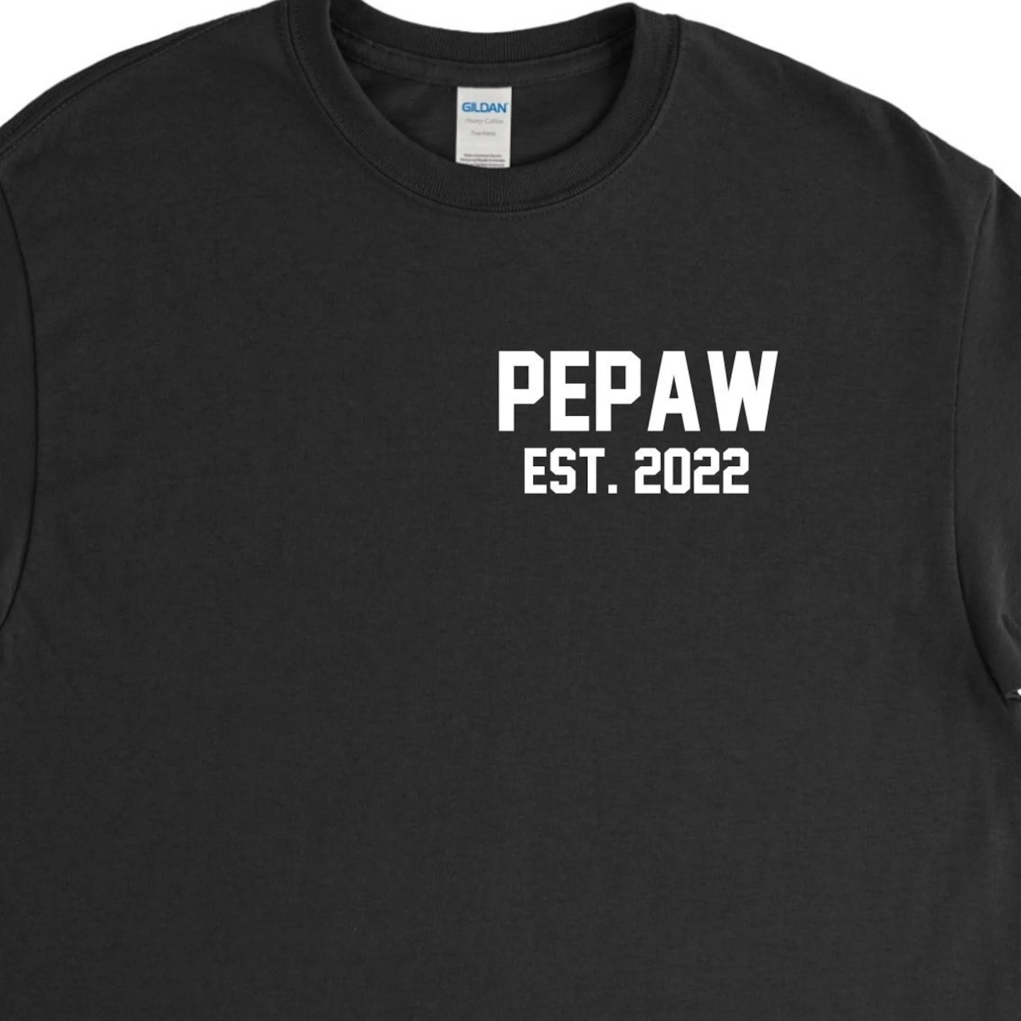 Рубашка Pepaw 2022, рубашка Pepaw, подарок Pepaw, рубашка дедушки, фотография, День отца Pepaw, новый Pepaw, персонализированный подарок