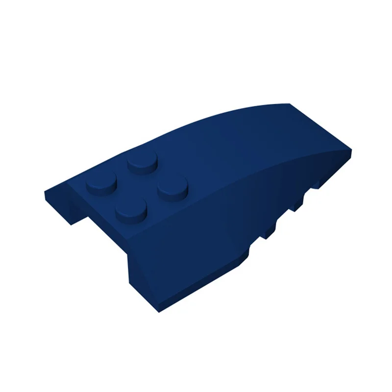 Regenboog Varken Moc Onderdelen 43712 Wedge Gebogen 6X4 Triple Compatibel Bricks Diy Assmble Bouwstenen Deeltje Puzzel Hersenen speelgoed