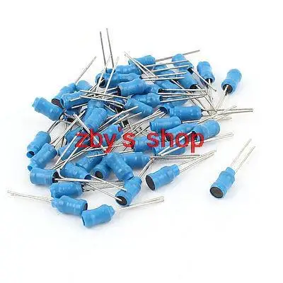 50pcs 30mH 50mA 4x6mm 10% Ferrite Core Radial Lead Inductor Blue