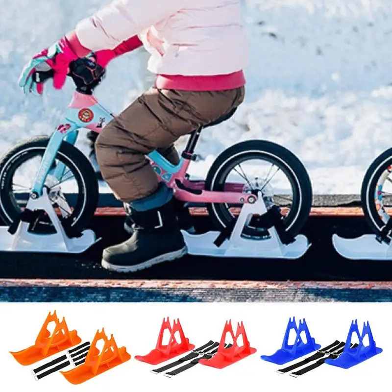 Snow Cycling Balanced Sled Kids Scooter Snow Sledge Funny Snow Sledge Board Sturdy Kids Scooter Snow Sledge Portable Cycling