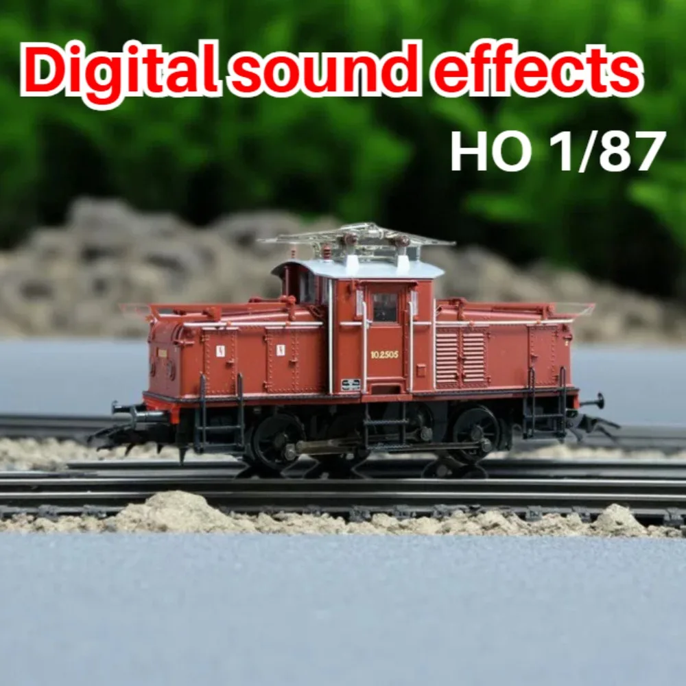 

HO 1/87 Train Model Little Crocodile Electric Locomotive 22833 Red Miniature Model Suitable for Adults To Collect or As A Gift