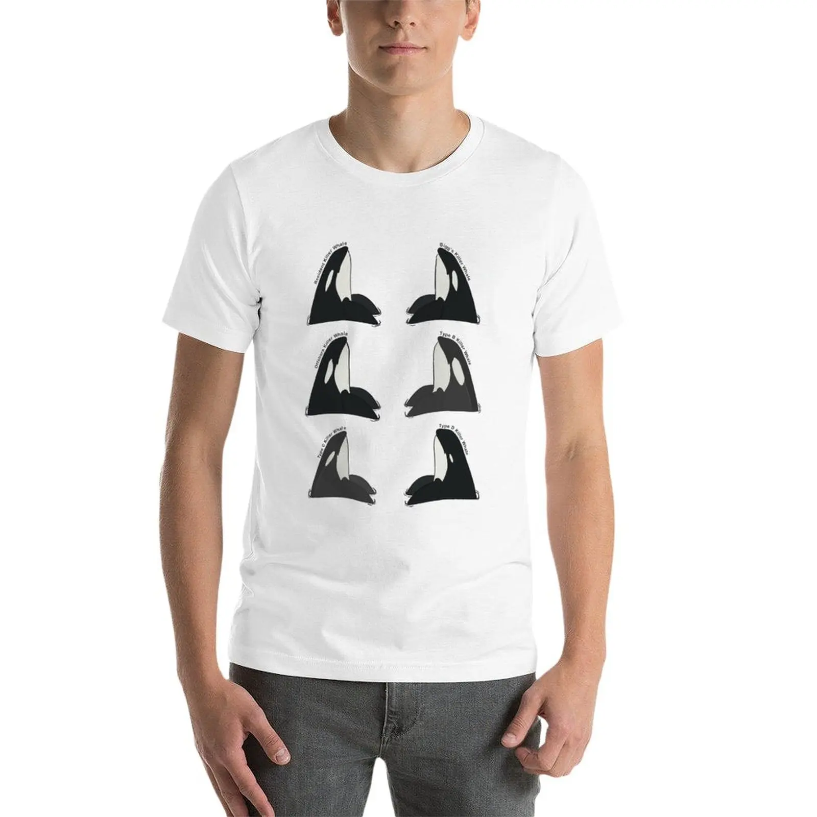 New Killer Whale Ecotypes T-Shirt sublime t shirt Aesthetic clothing boys white t shirts t shirts for men graphic