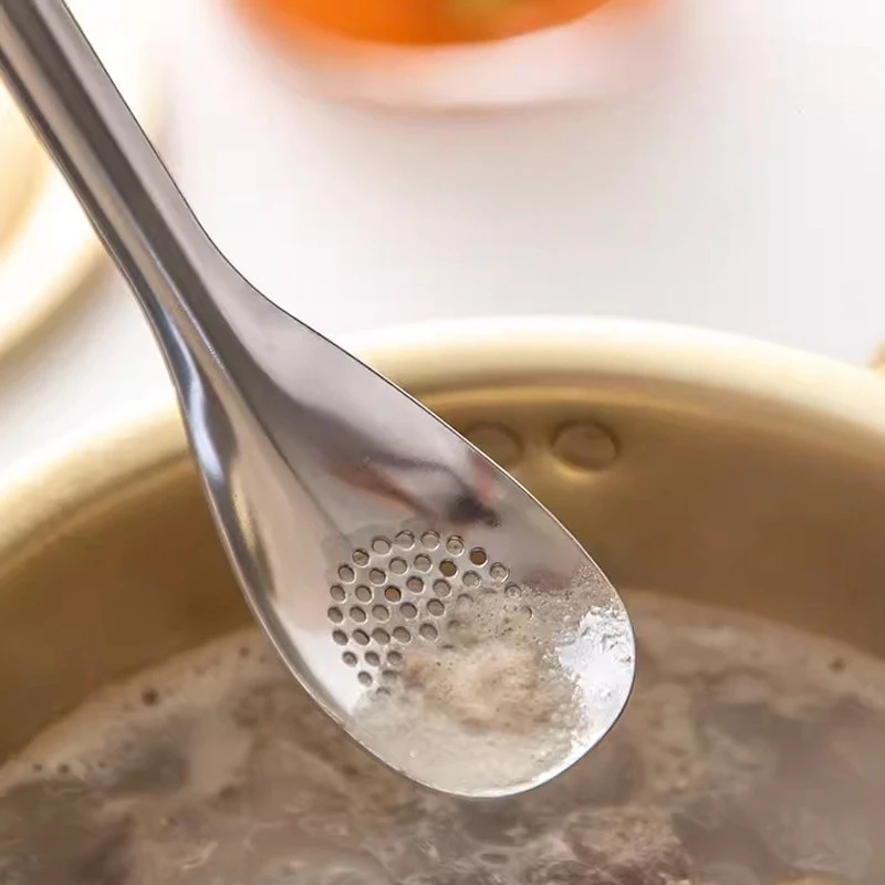 Stainless Steel Colander Household Accessories Mini Olive Scoop Kitchen Tools Modern Simplicity Multi-functional Pick-up Spoon