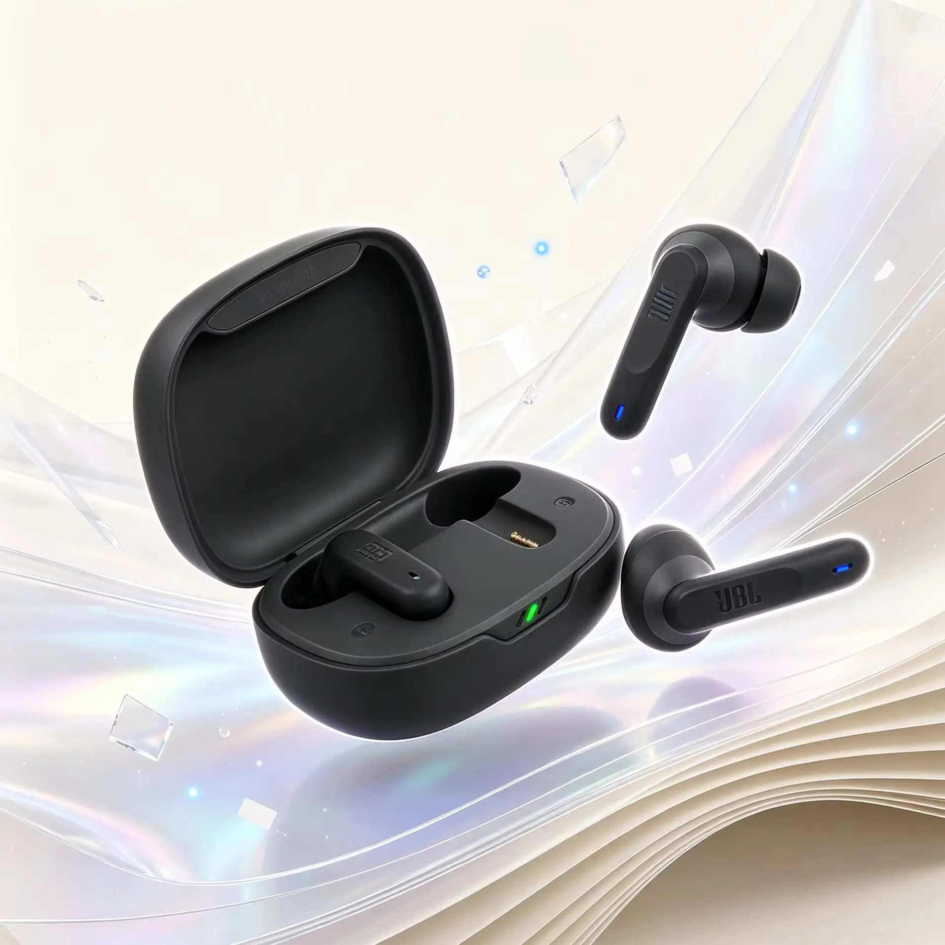 JBL Wave300TWS TWS Earbuds Semi-in-ear ANC Headphone 30H Playback IPX5 Low Latency for School Study Online Class Call