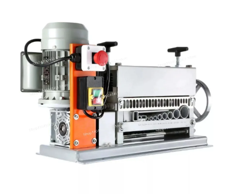 Wire Stripping Machine, 220V Electric Fully Automatic Tool for Peeling and Peeling Waste Wires and Cables