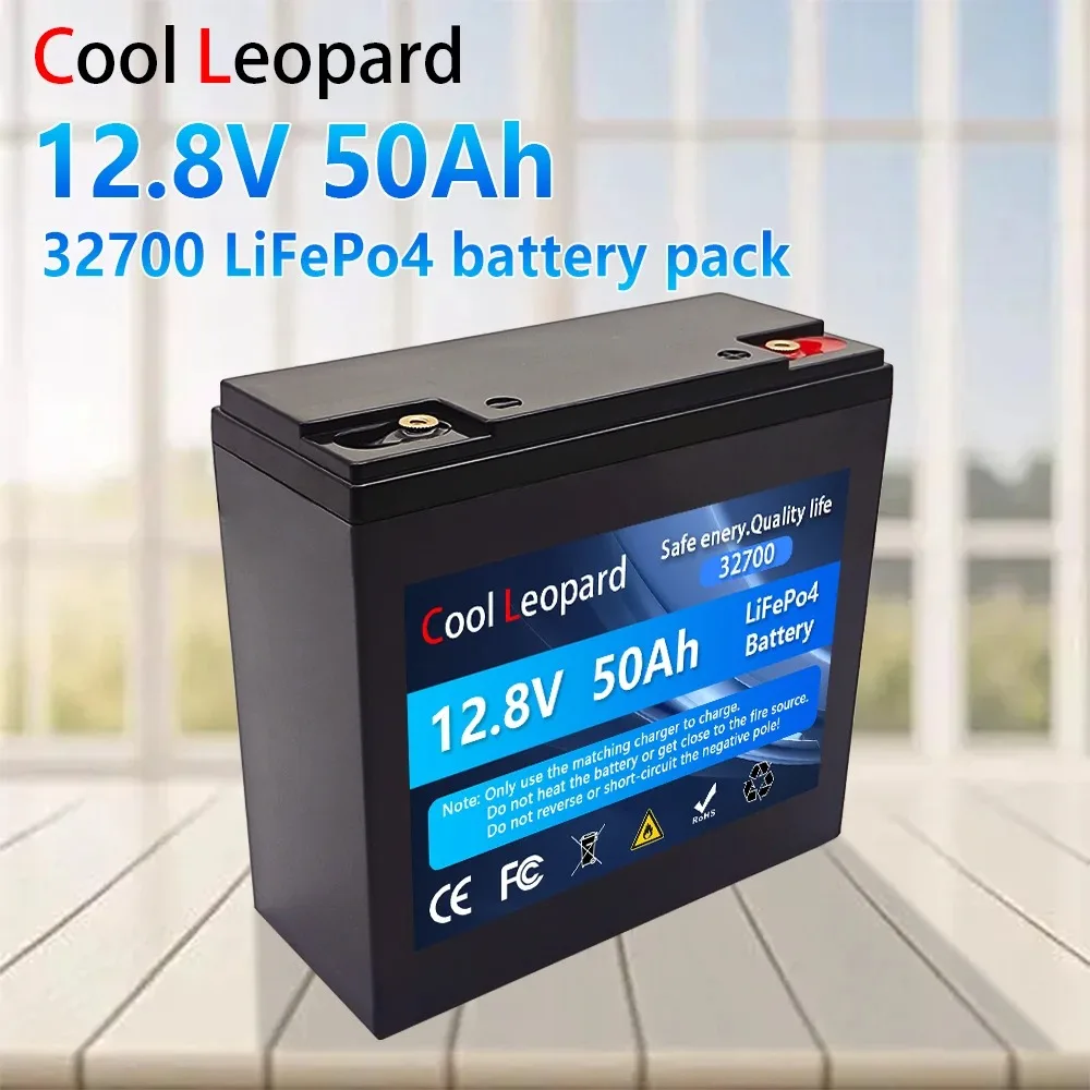 

New 12V 50Ah LiFePo4 Battery With BMS 12V 50Ah Deep Cycle Battery For Power Wheels Fish Finder Lighting Supply Lithium Battery
