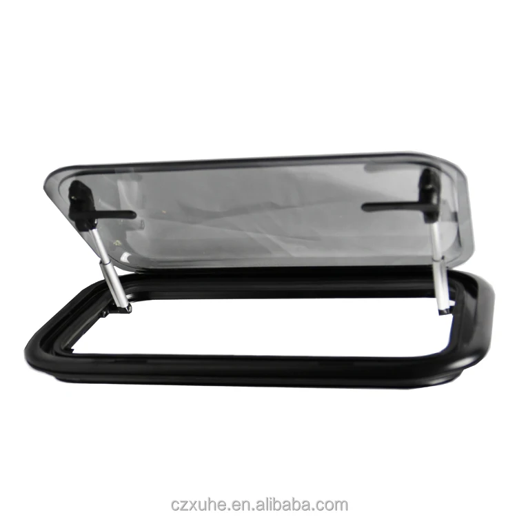 500*300mm RV Extrapolated Window, Round Corner, Double Layer Acrylic Window RV & Travel Trailer Emergency Exit Window