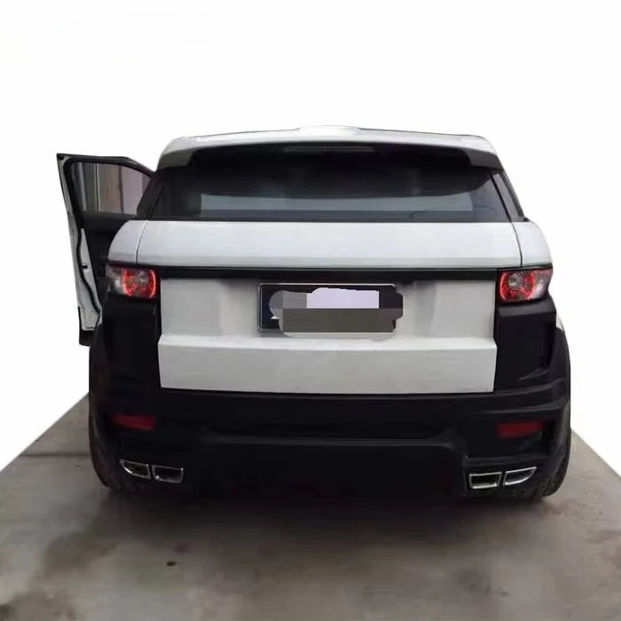 Body Kit for  Range Rover Evoque Front Bumper Rear Bumper  Side Skirts Wheel Arches Fender and Exhaust Facelift