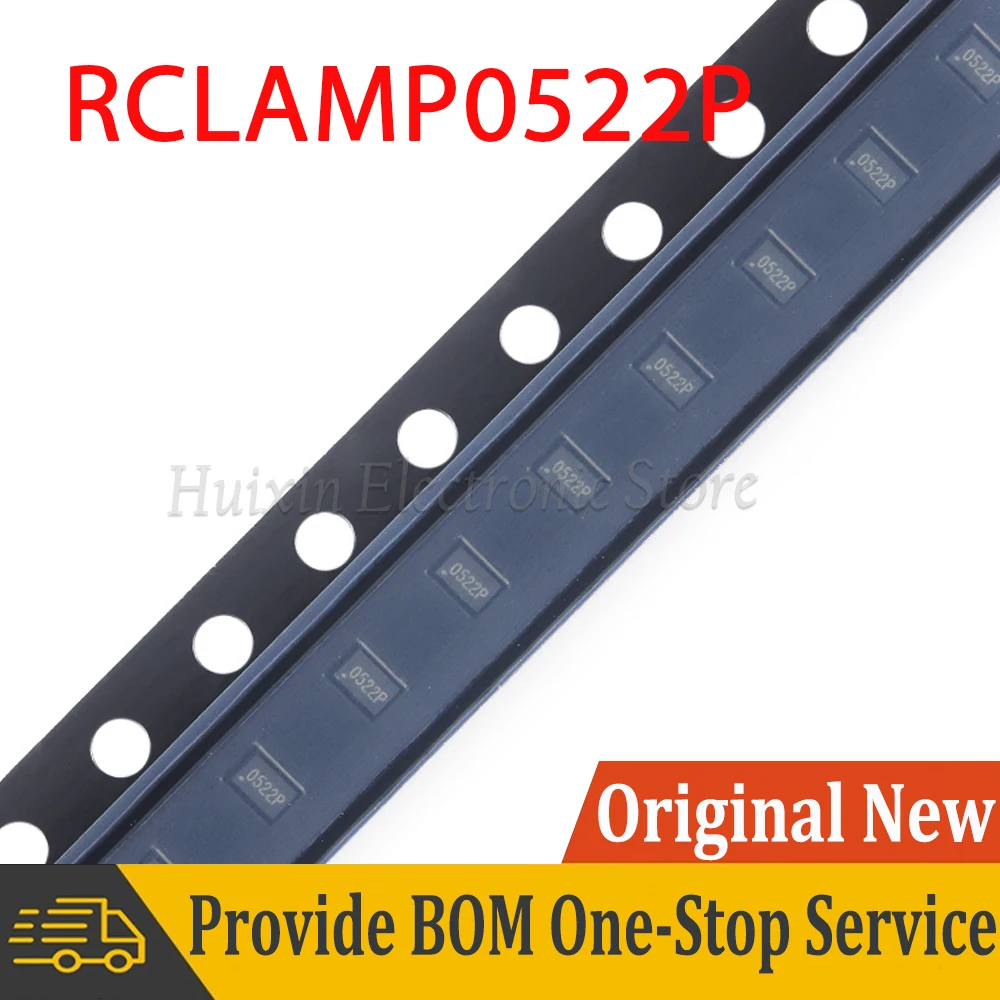

10PCS RCLAMP0522P RCLAMP0522P.TCT SLP1610P4 TVS Transient SMD New and Original IC Chipset