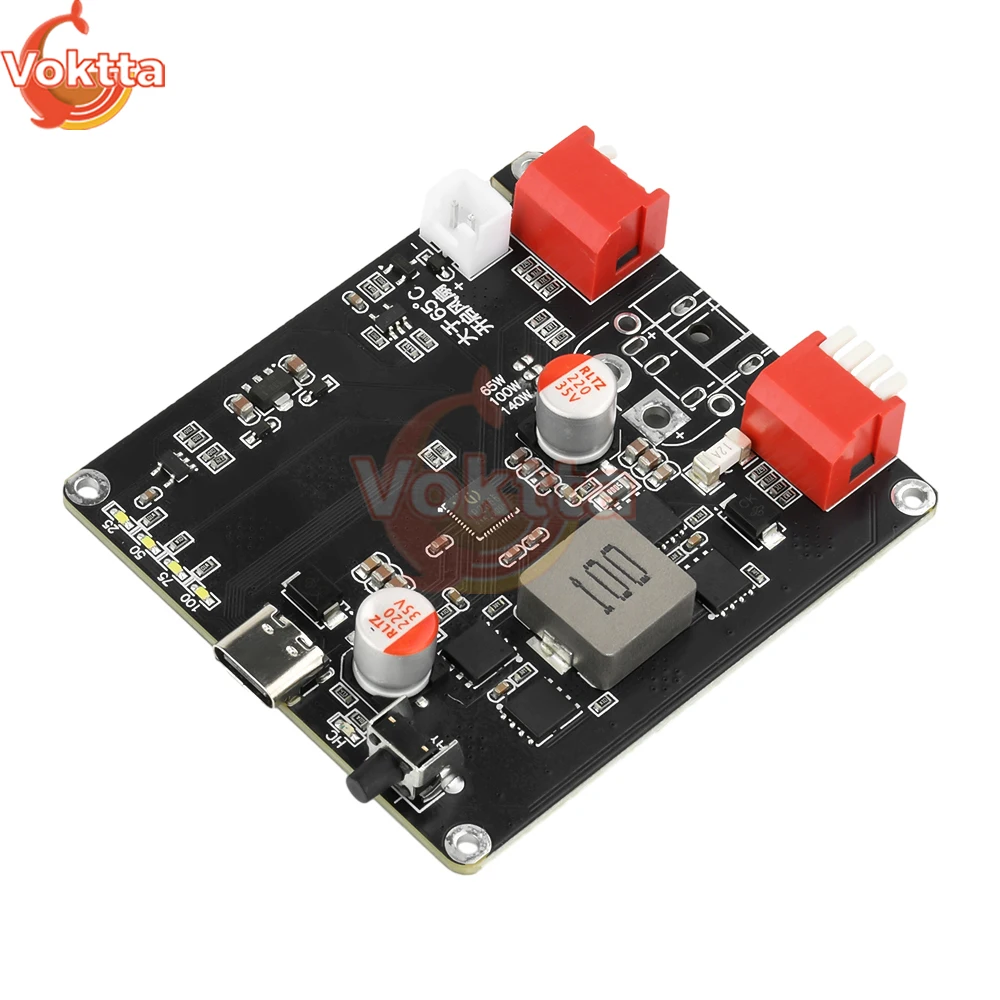 140W Bidirectional Fast Charging Module 2S 3S 4S 5S 6S Lithium Battery Charging Board IP2366 BMS Charger Auto Temperature Contro