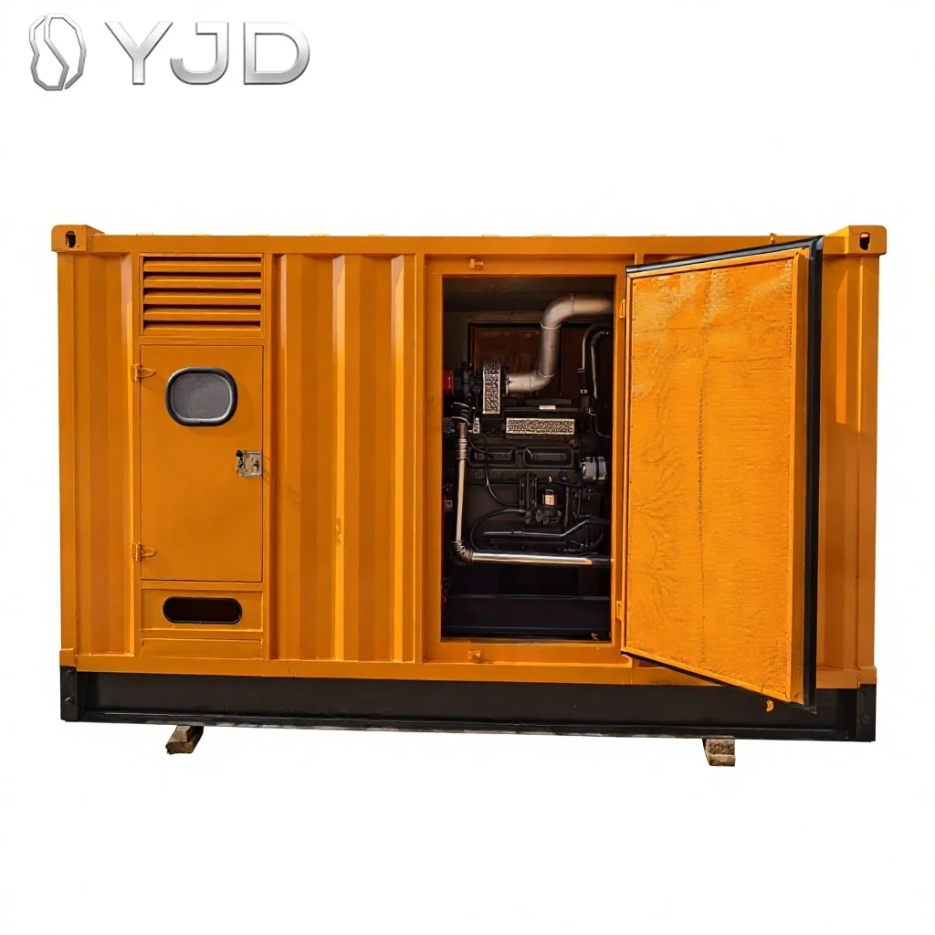 SDEC Shang-chai DC350 365KW 455KVA High Speed Diesel Container Type Diesel Generator Brushless Alternator 1500/1800RPM 50/60hz