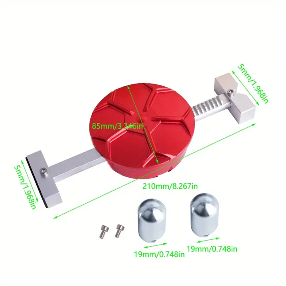 Abrazadera de sujeción de escritorio de carpintería de acción rápida, Ideal para herramienta de perro de agujero de 19MM, precisión mejorada, 20MM