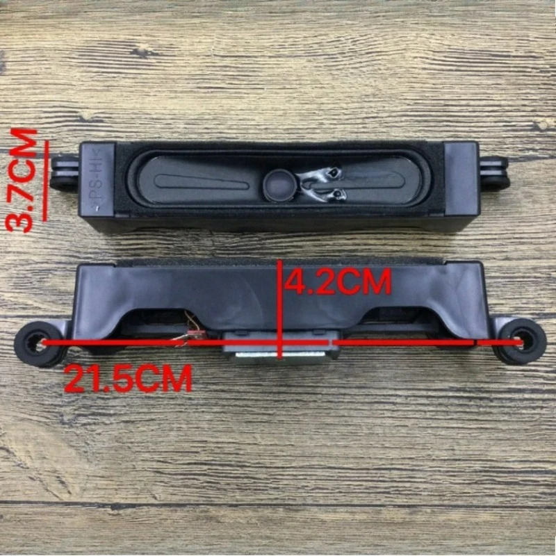 SOTAMIA 2PCS 21.5cm * 3.7cm LCD TV 전체 범위 오디오 스피커 6 Ohm 10W 55M9 43G6A 49E3500 Skyworth 용 가정용 TV LCD 스피커