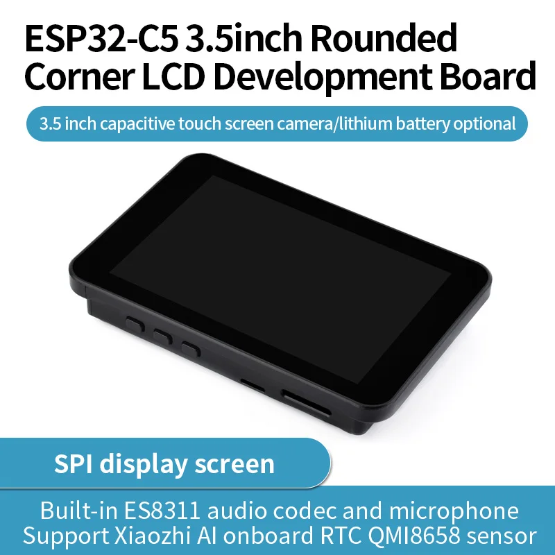 esp32-c5-35inch-rounded-corner-lcd-development-board-ips-panel-320-×-480-resolution-262k-color-supports-24ghz-5ghz-wi-fi