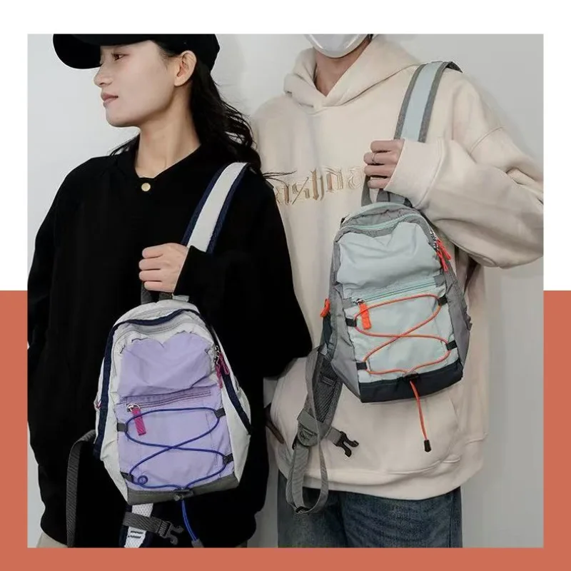 Unisex Small Backpacks Lightweight Travel Outdoor Sports Backpack Japanese-Style Fashion Casual Mini Backpack