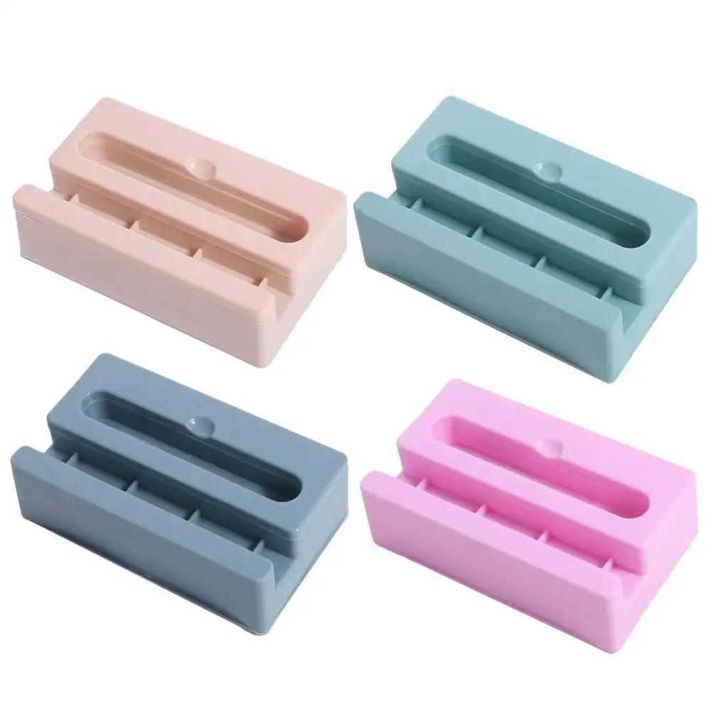 Plastic Cell Phone Stand Vertical Phone Stand Speaker Base Mobile Phone Loudspeaker Holder Multifunctional Portable